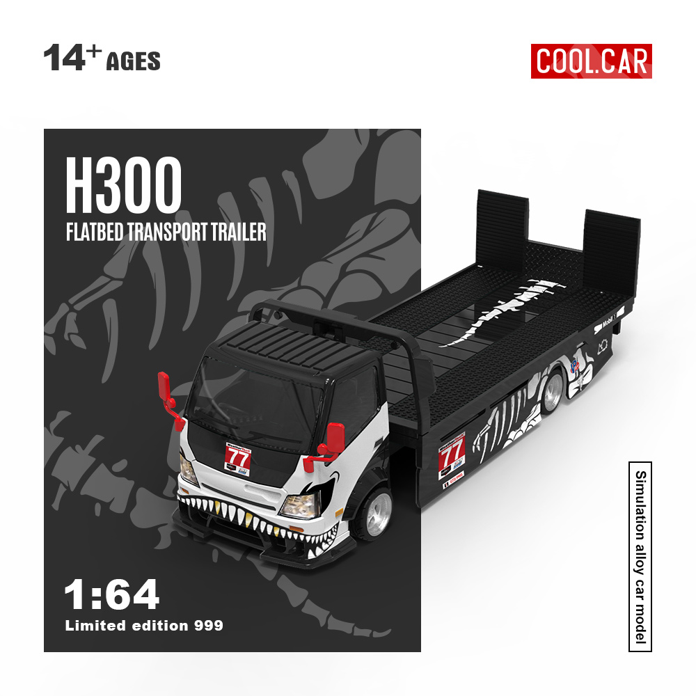 Cool Car 1:64 H300 Flatbed Tra - Die Cast Car 1 64 ulasan dan harga