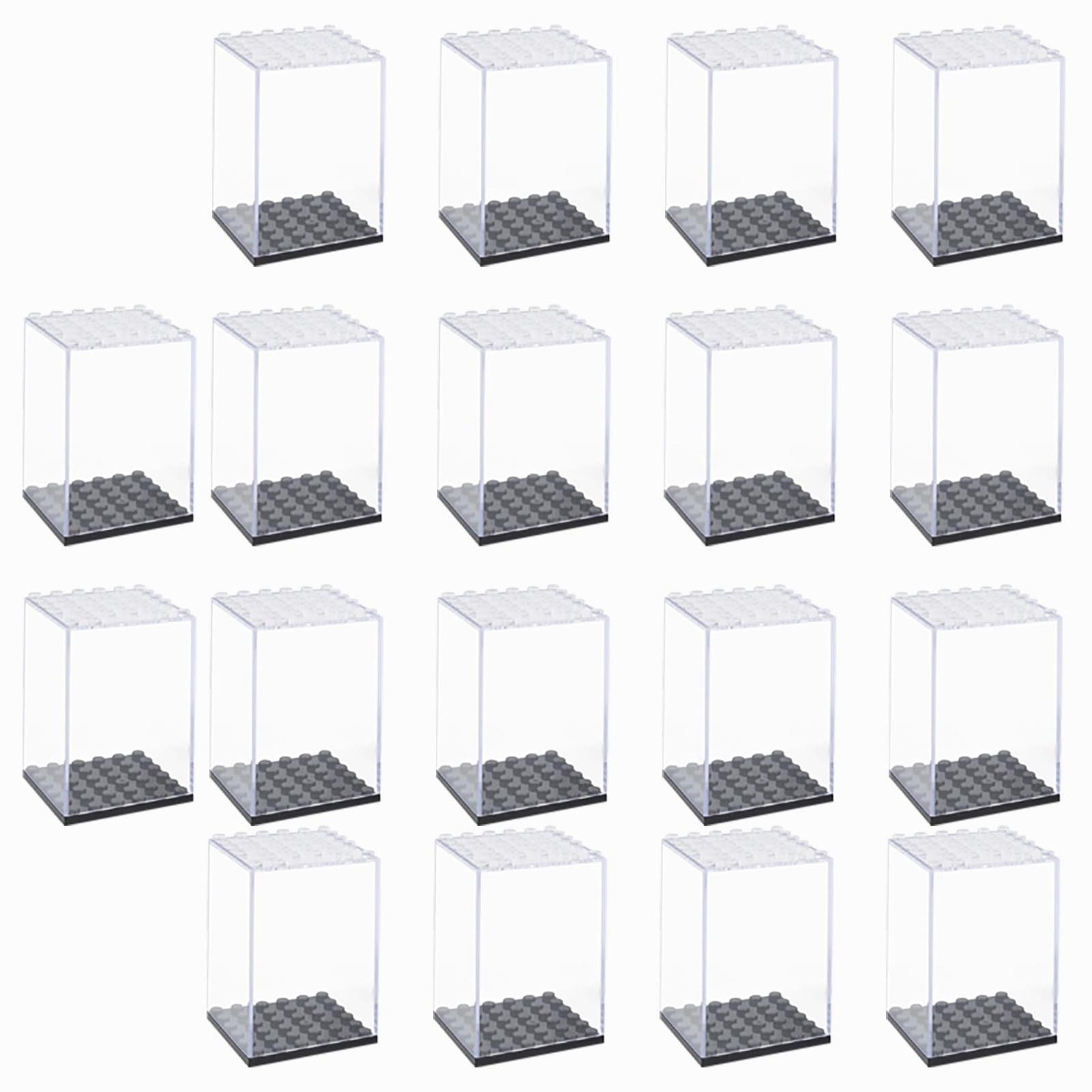 Acrylic Building Block Display - Lego Minifigure Holder ulasan dan harga