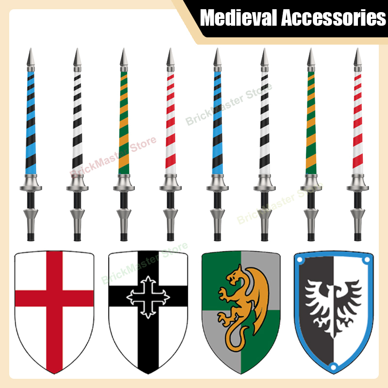 Medieval Military Castle Knigh - Lego Minifigure Holder ulasan dan harga