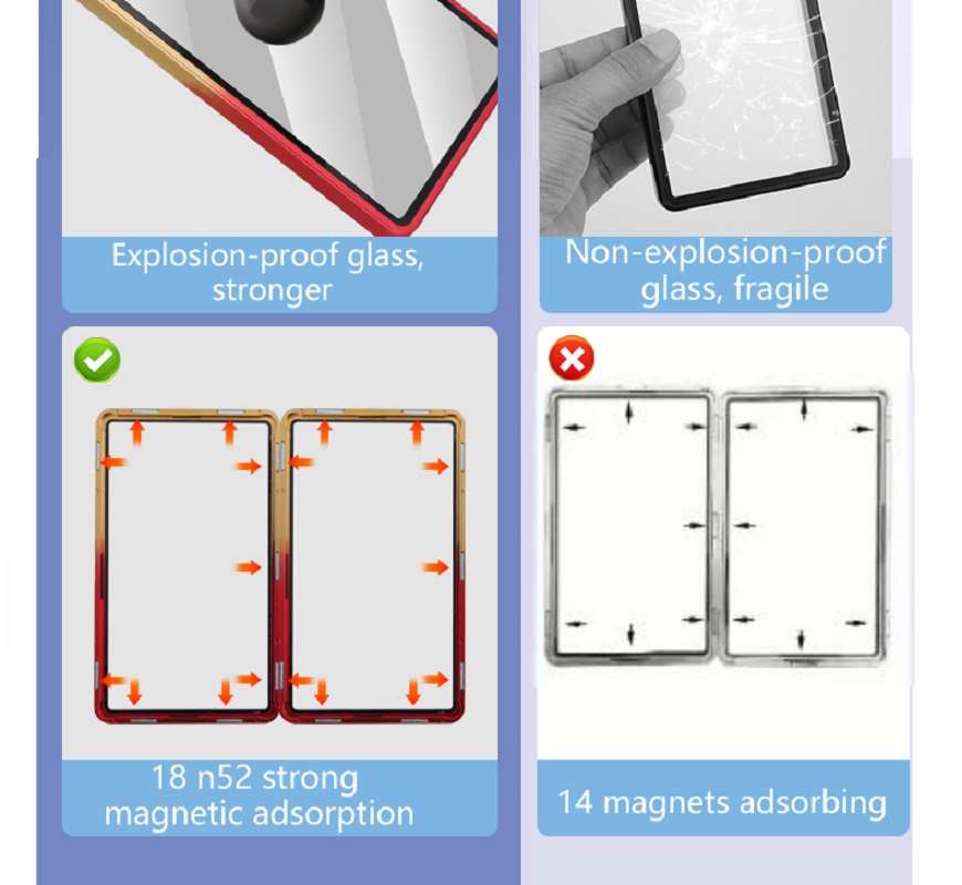 Gradient Color Aluminum Alloy  - Graded Card Display ulasan dan harga