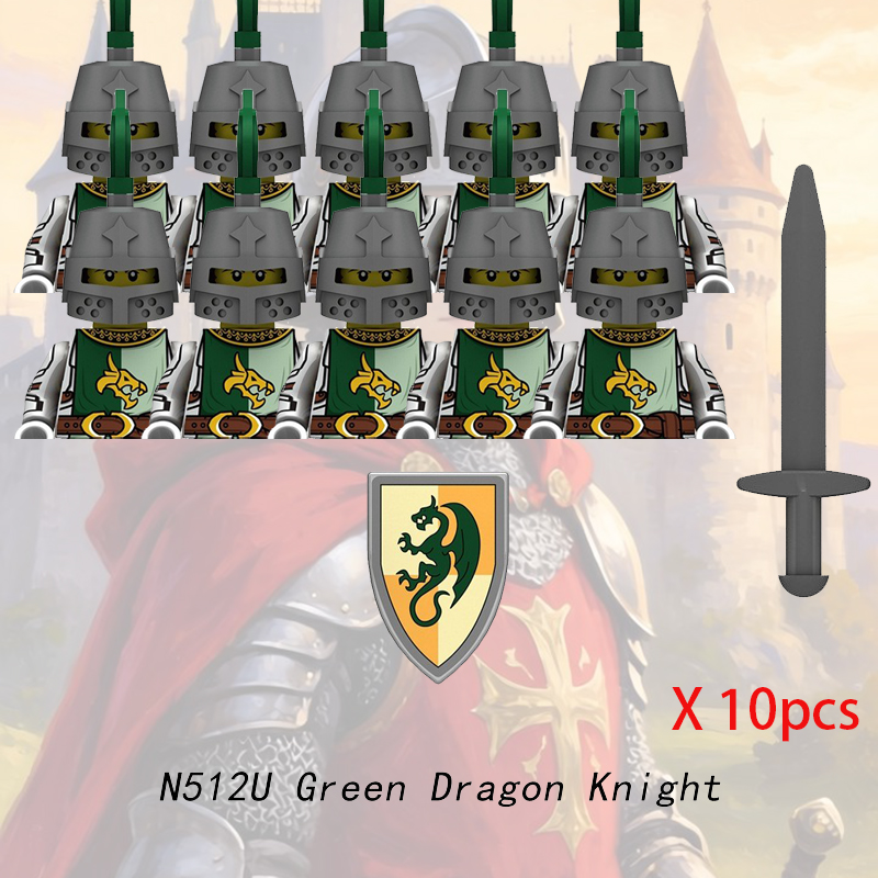 Medieval Castle Knight Minifig - Lego Minifigure Holder ulasan dan harga