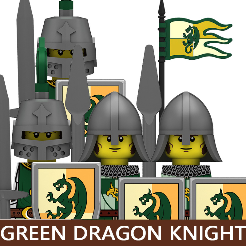 Medieval Castle Soldier Buildi - Lego Minifigure Holder ulasan dan harga
