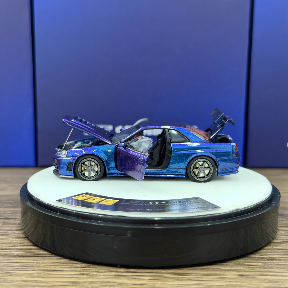 PGM 1:64 Liberty Walk GTR R34  - Die Cast Car 1 64 ulasan dan harga