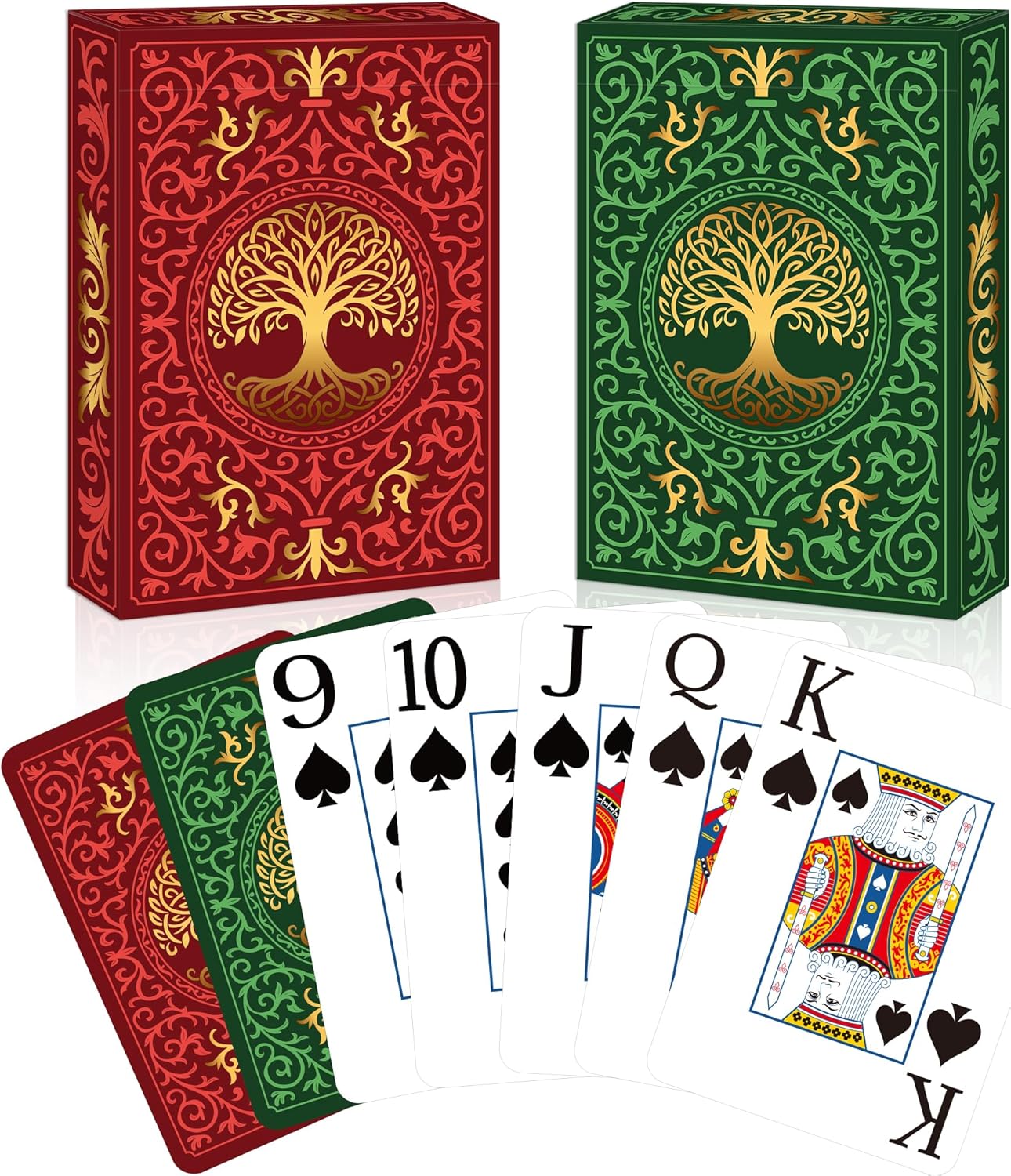 2 Pack Playing Cards | Large P - Graded Card Display ulasan dan harga
