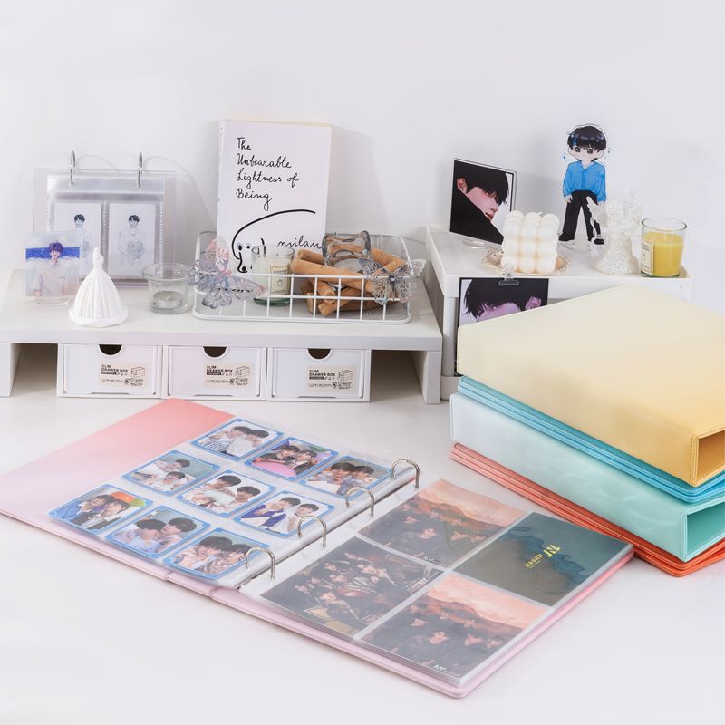 A4 Luxury Gradient PU Leather  - Pokemon Binder Card ulasan dan harga