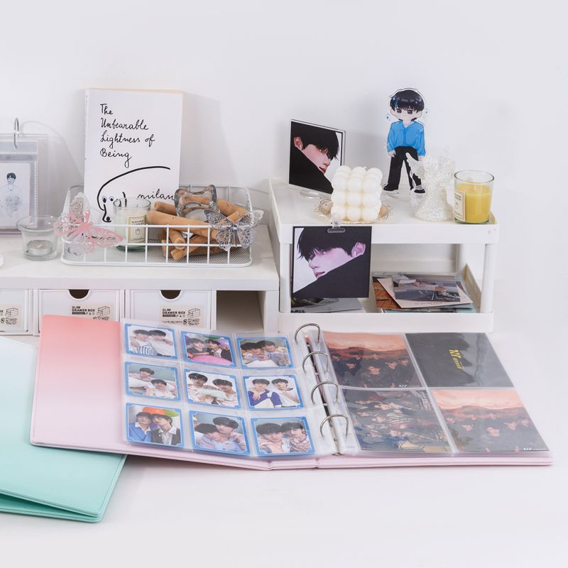 A4 Luxury Gradient PU Leather  - Pokemon Binder Card ulasan dan harga