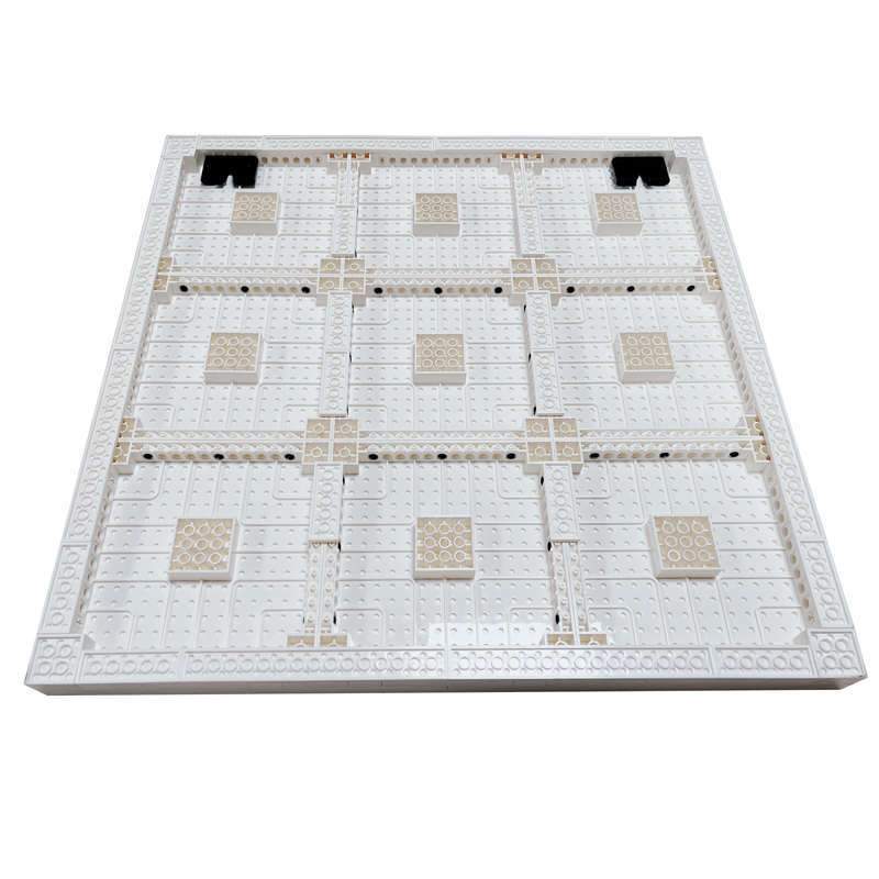 Pixel Art Painting White Photo - Lego Minifigure Holder ulasan dan harga