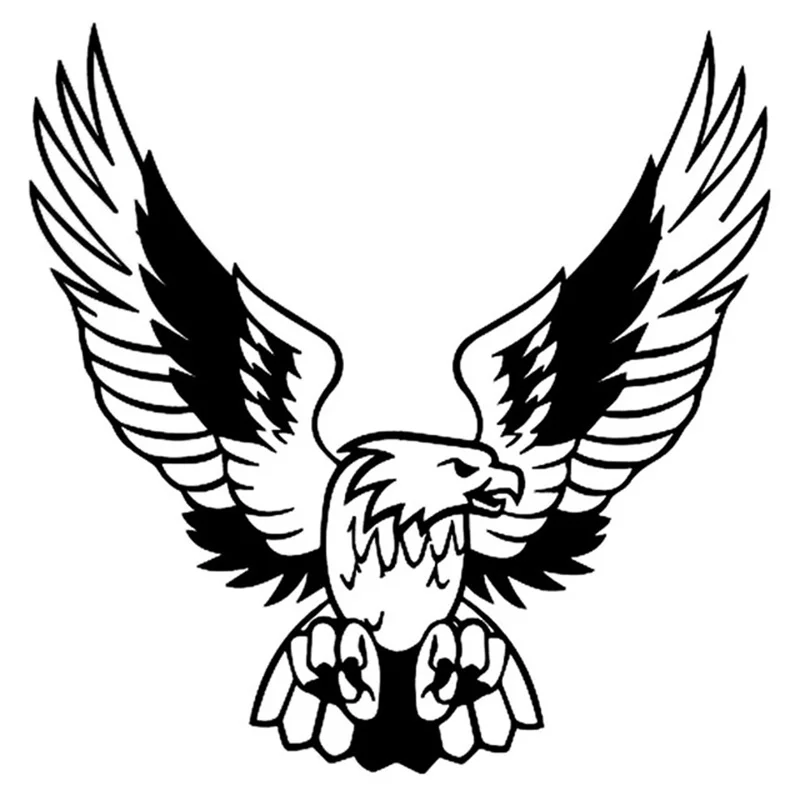 3D Car Sticker Fashion Eagle o - Vinyl Figure Blank ulasan dan harga