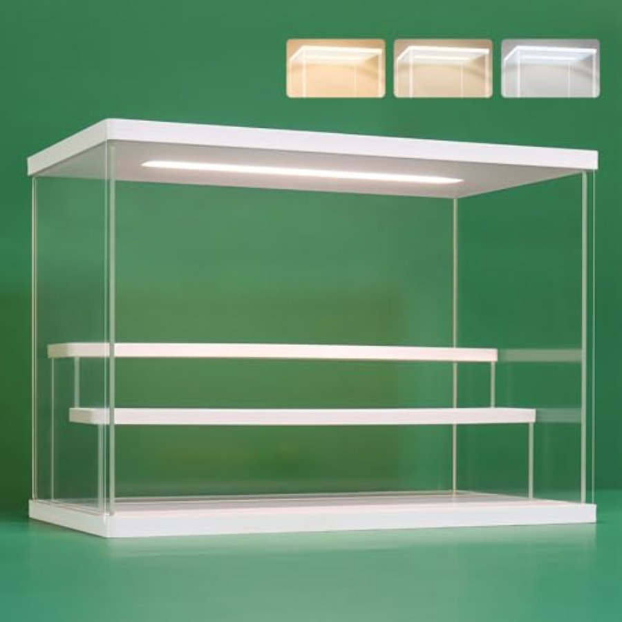 Clear Acrylic Display Case Sta - Display Case Acrylic ulasan dan harga