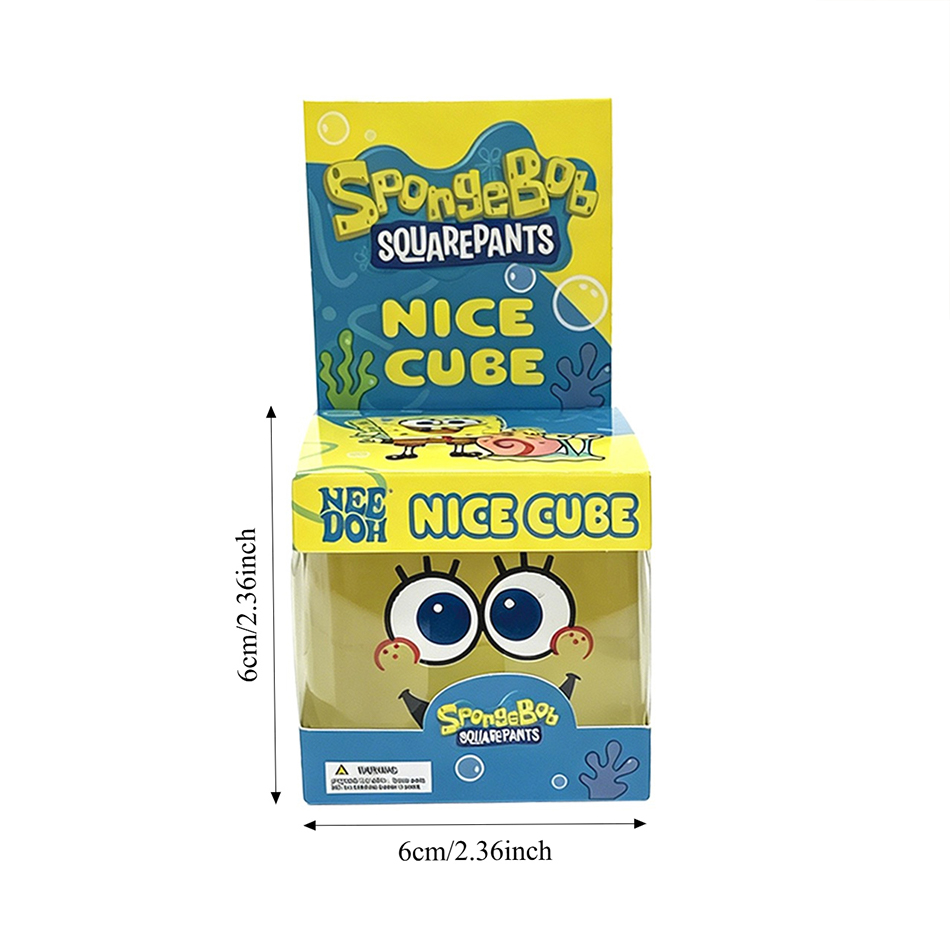 SpongeBob Squishy Cube In Stoc - Fidget Cube Original ulasan dan harga