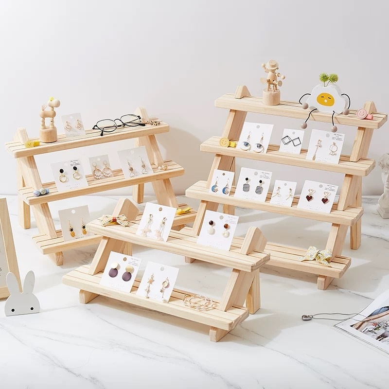 Ear Stud Holder Riser Multi-ti - Display Risers Set ulasan dan harga